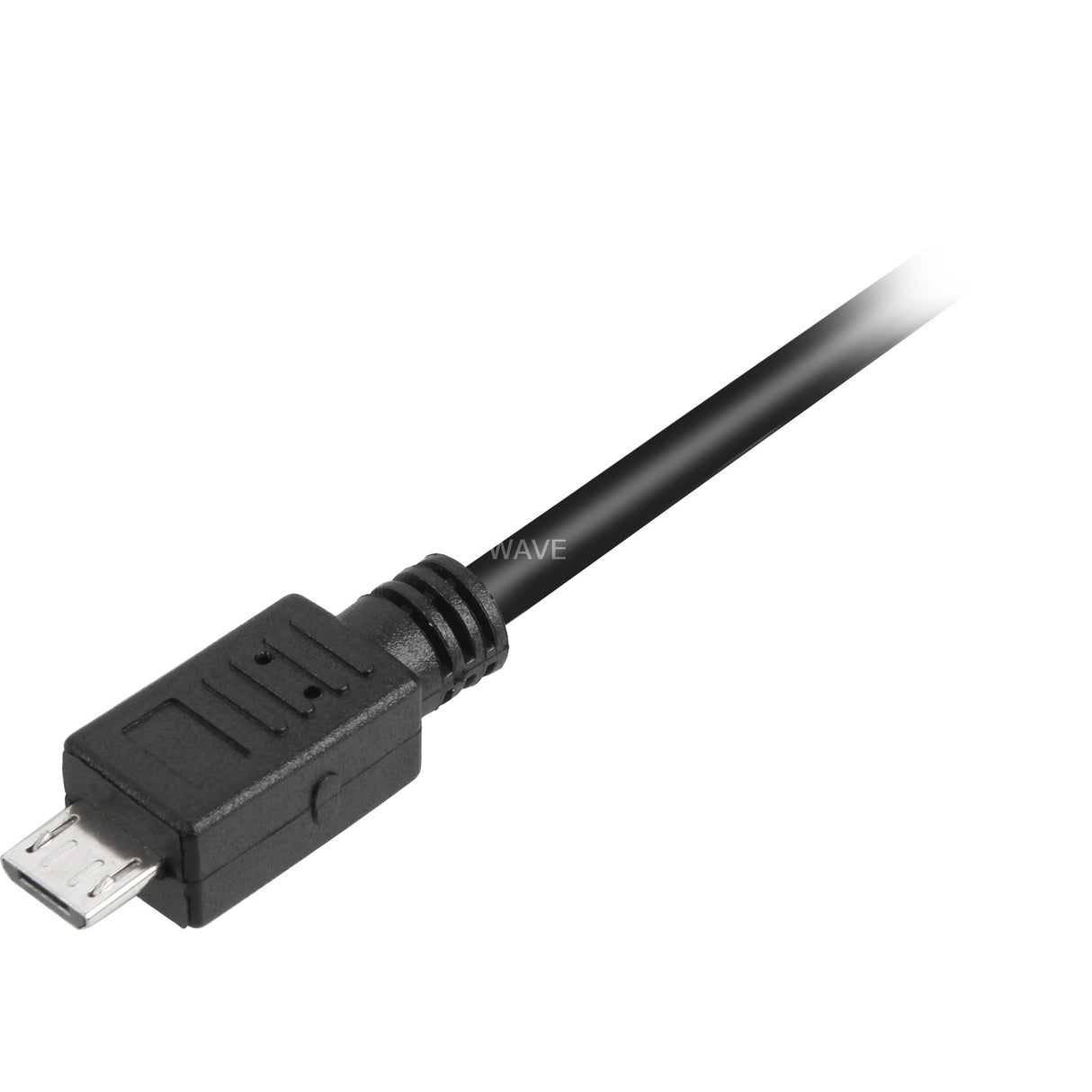 Sharkoon usb-a 2.0 > micro usb-b kabel (zwart, 0,5 meter)