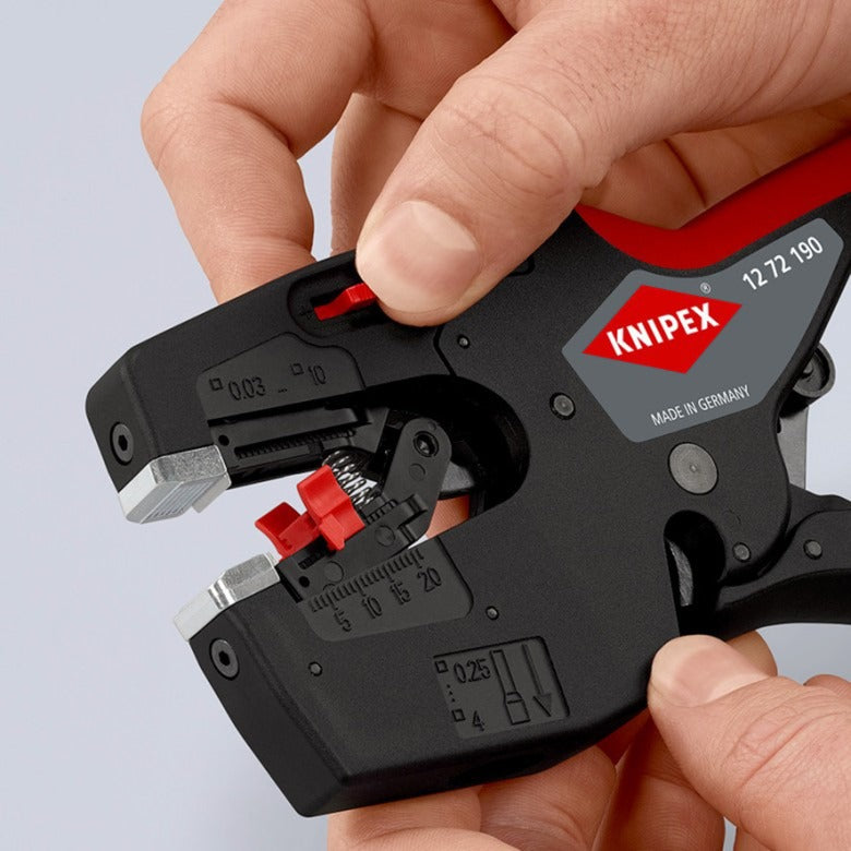Knipex nexstrip 12 72 190 krimptang 0.03 tot 10 mm²