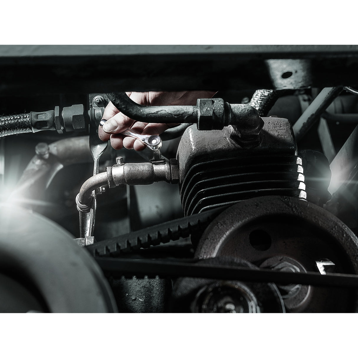 Wera 8001 a bit-ratel ¼ sb met ¼ -adapter, 2 -delig - 1 stuk(s) - 05073230001