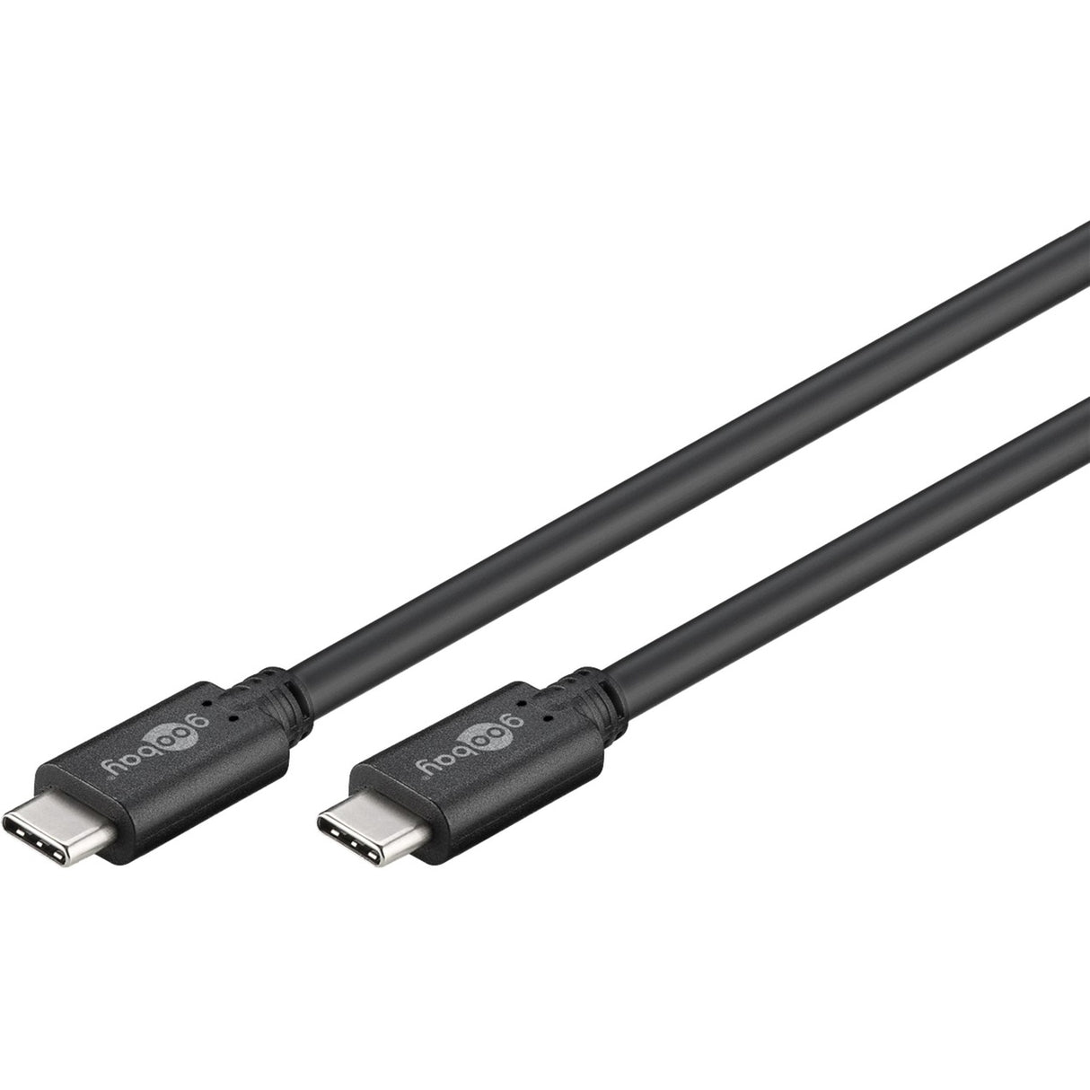 Goobay sync charge super speed usb-c kabel (zwart, 3 meter)