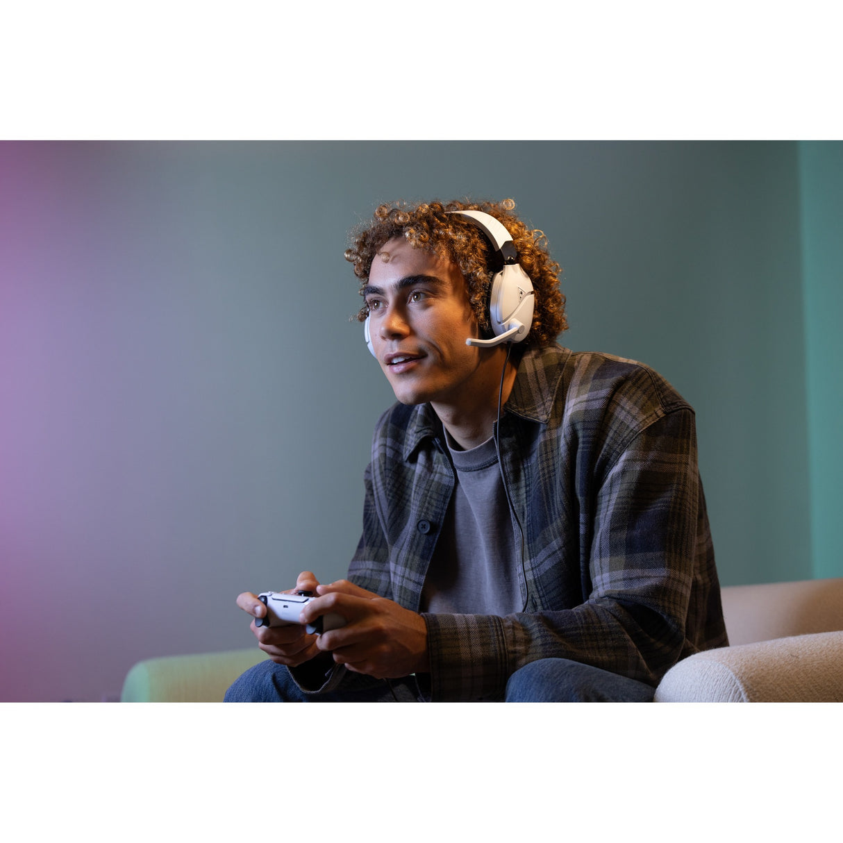 Turtle beach ear force recon 70p white (2024) over-ear gaming headset (wit, ps4, ps5, xbox series x|s, xbox one, switch, pc, mobile)