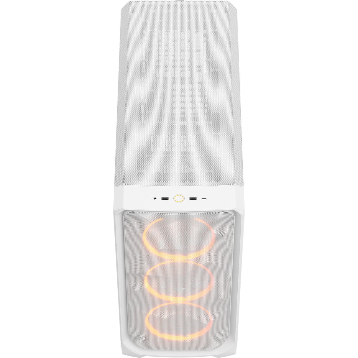 Fractal design meshify 3 xl rgb big tower behuizing (wit | 2x usb-a | 1x usb-c | rgb | tempered glass)