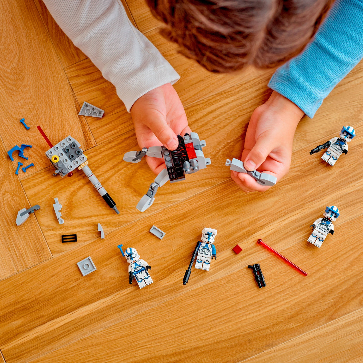 Lego star wars 501st clone troopers battle pack bouwbaar speelgoed met minifiguren - 75345