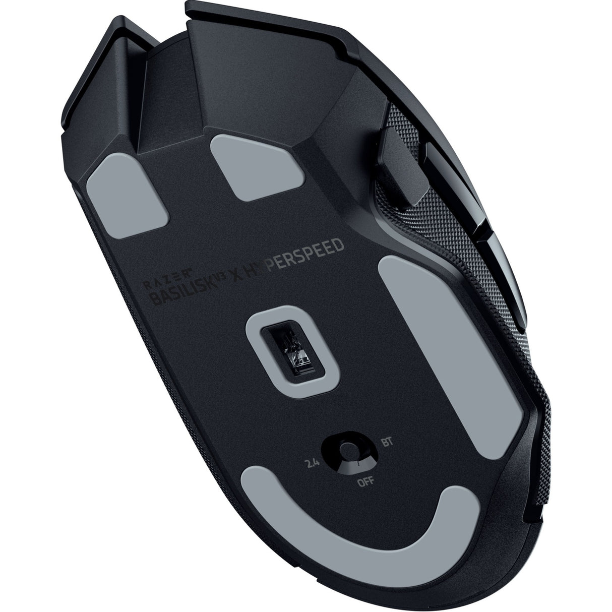Razer basilisk v3 x hyperspeed gaming muis (zwart, 400 - 18000 dpi, hyperspeed wireless, bluetooth)