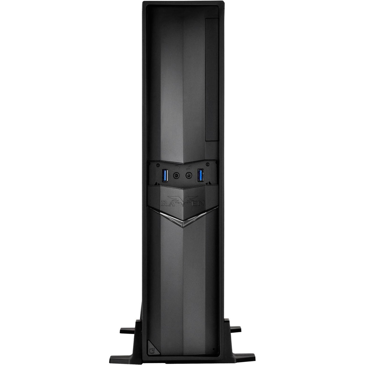 Silverstone sst-rvz02b-w window-kit desktop behuizing (zwart | 2x usb-a | window)