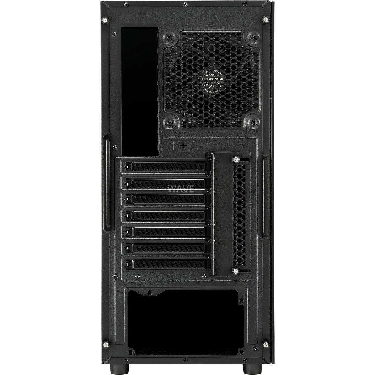 Sharkoon tg6 rgb midi tower behuizing (zwart | 4x usb-a | rgb | tempered glass)