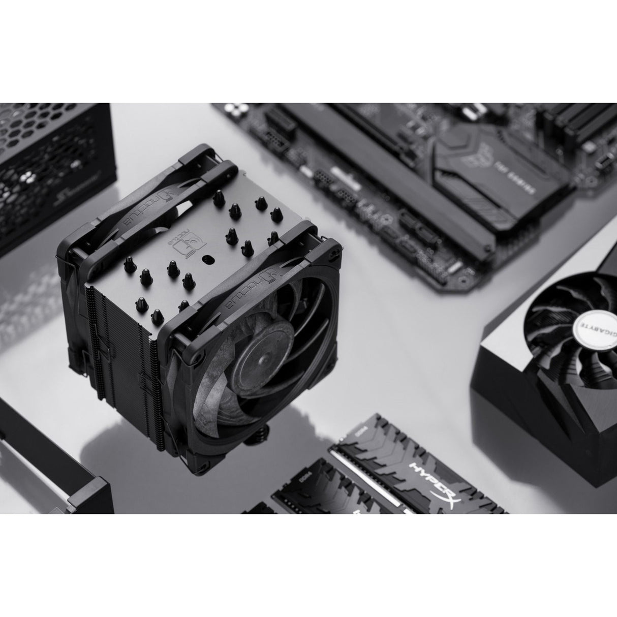 Noctua nh-u12a chromax.black cpu-koeler (zwart)
