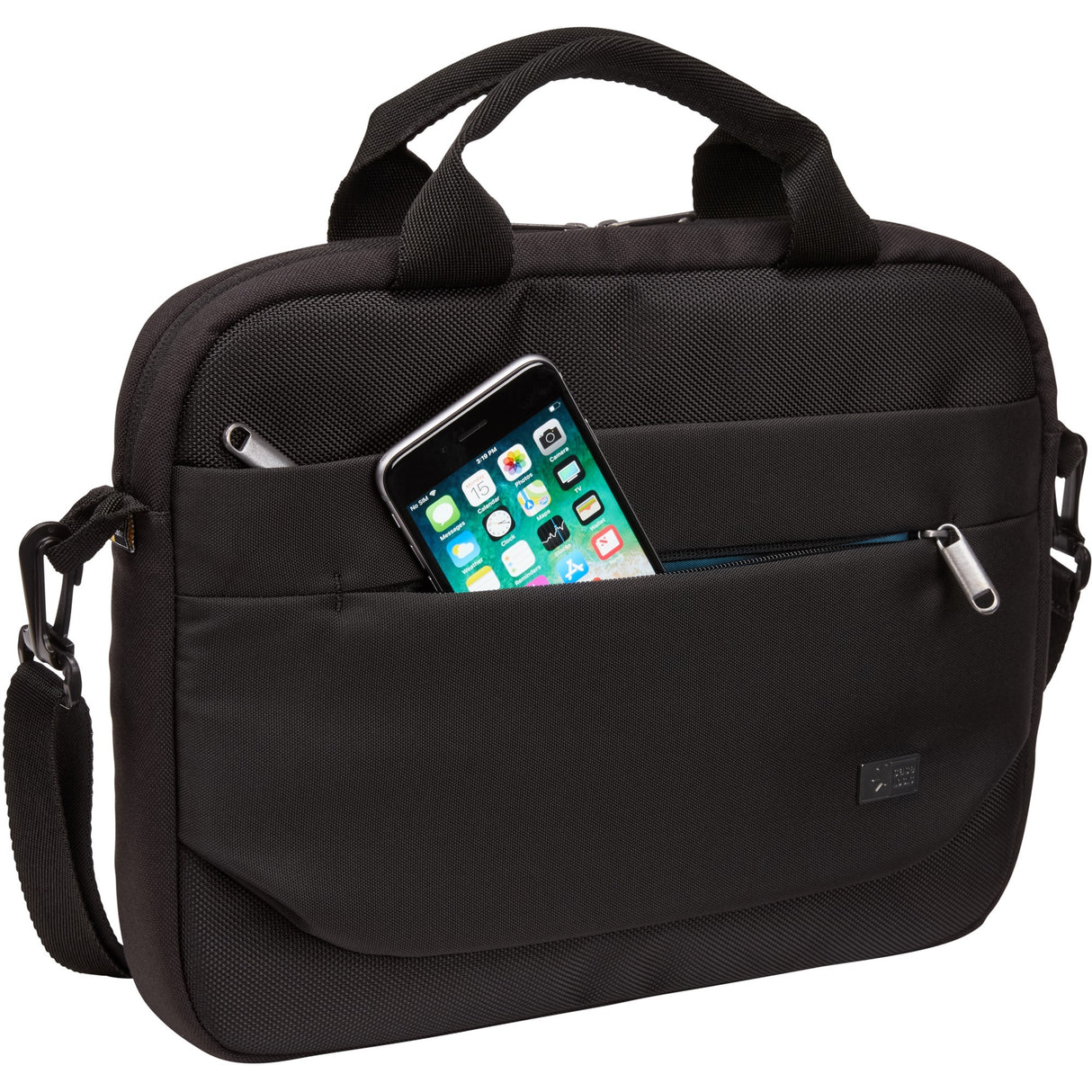 Case logic advantage 11,6 attaché notebooktas laptoptas (zwart)