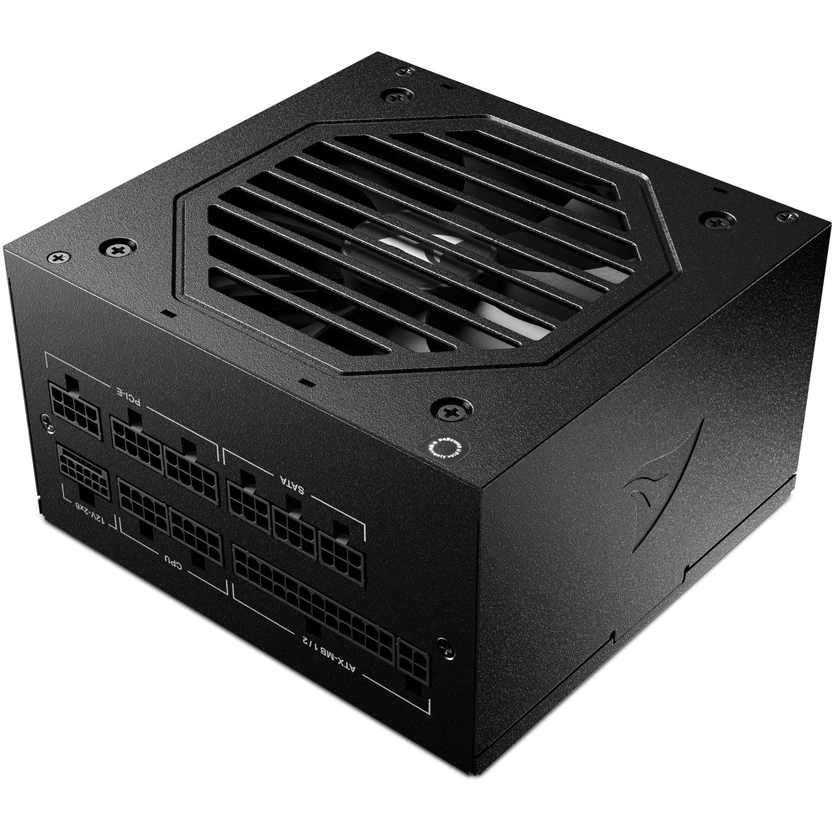 Sharkoon rebel p20 gen2 modulaire 750 watt voeding (zwart, 1x 12v-2x6, 3x pcie)