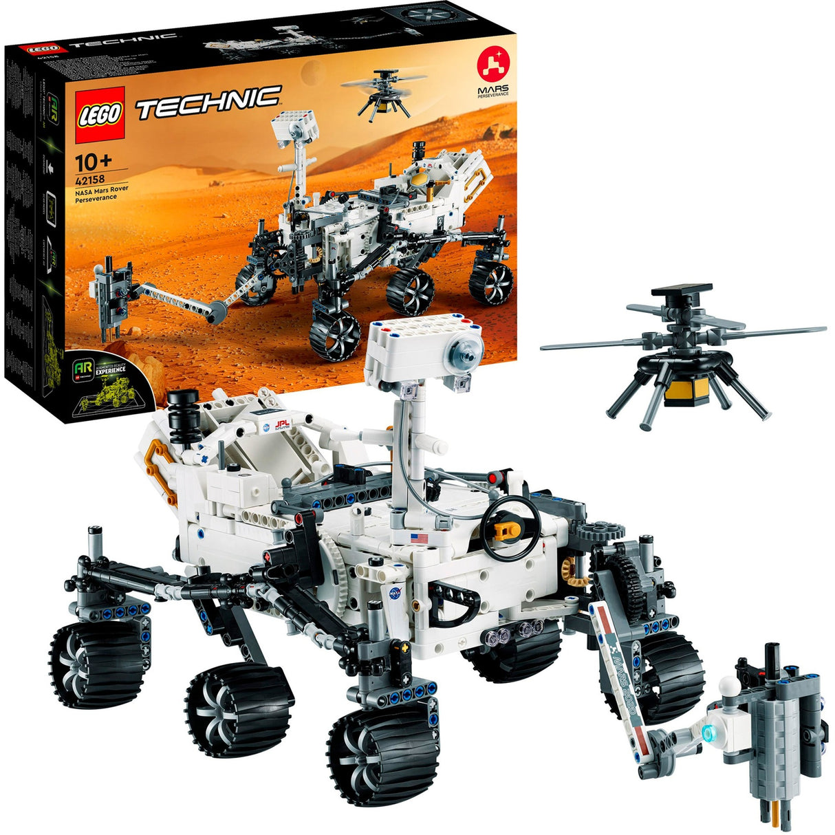 Lego technic - nasa mars rover perseverance constructiespeelgoed (42158)