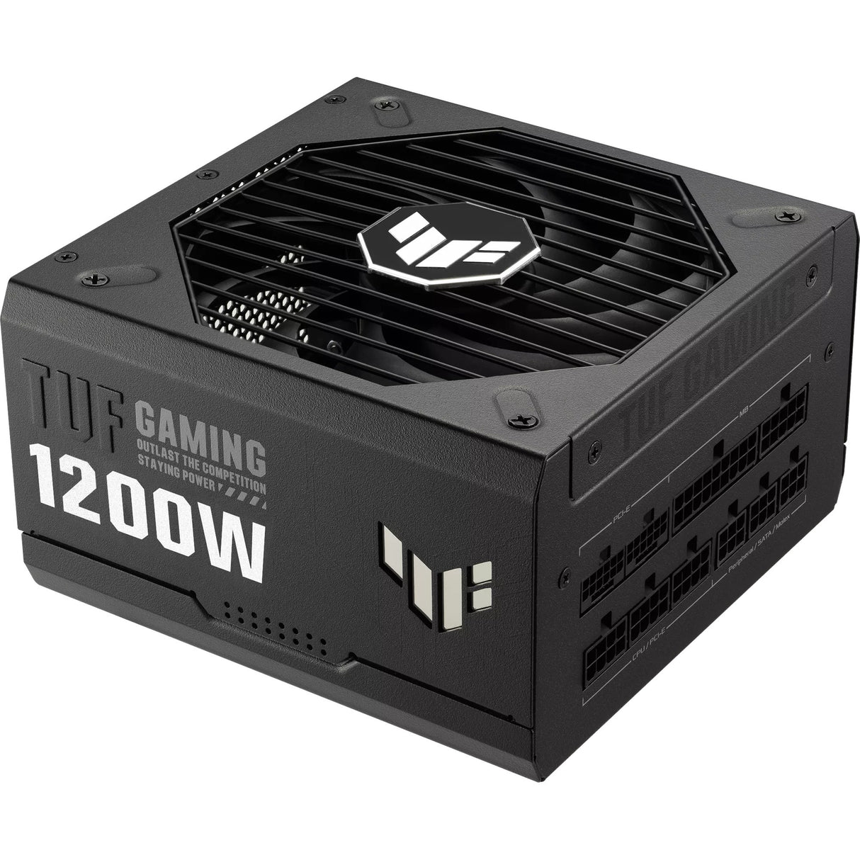 Asus tuf gaming gold modulaire 1200 watt voeding (zwart, 2x 12v-2x6, 3x pcie)