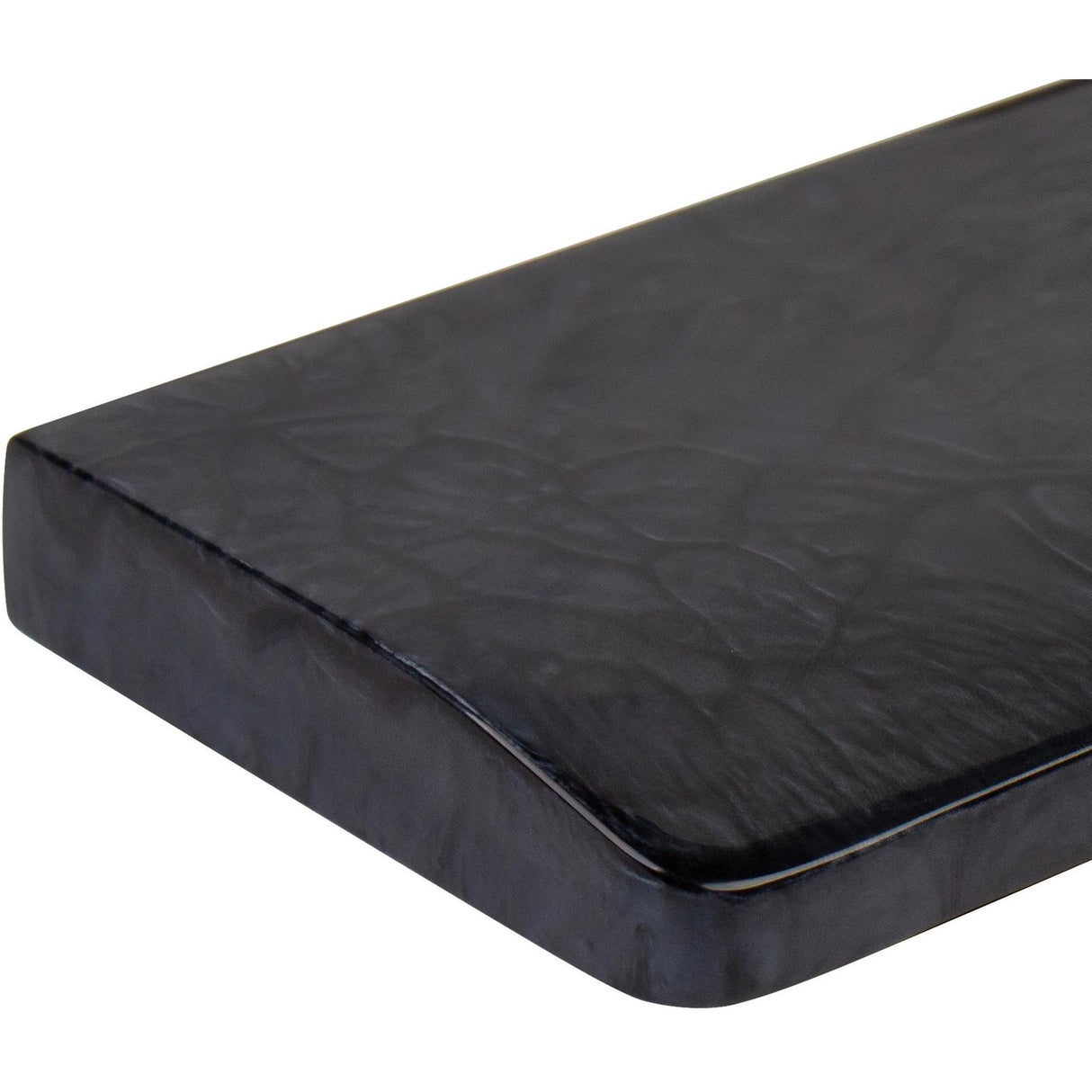 Keychron q1 q2 resin palm rest polssteun (zwart, 75%)