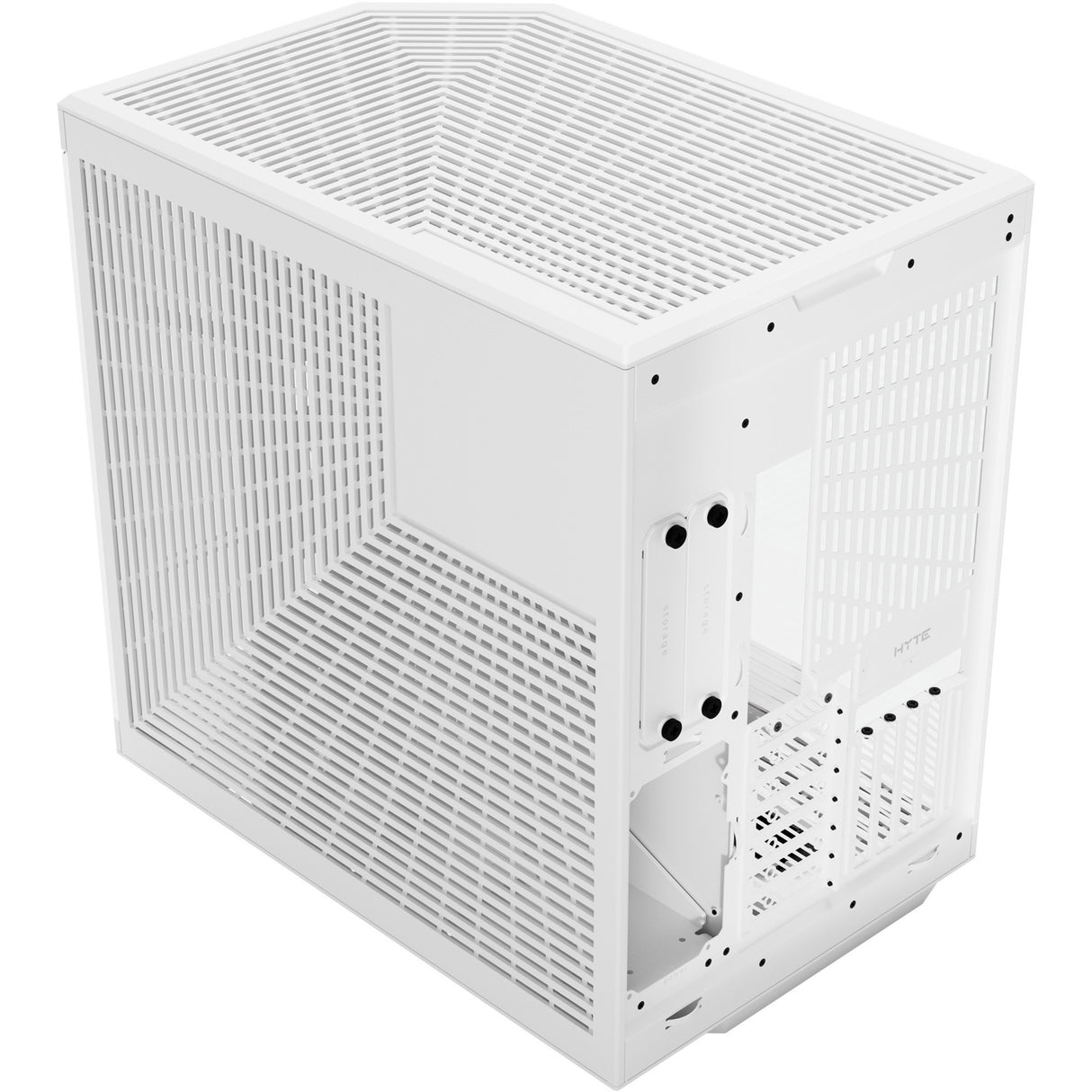 Hyte y70 midi tower behuizing (wit | 2x usb-a | 1x usb-c | tempered glass)