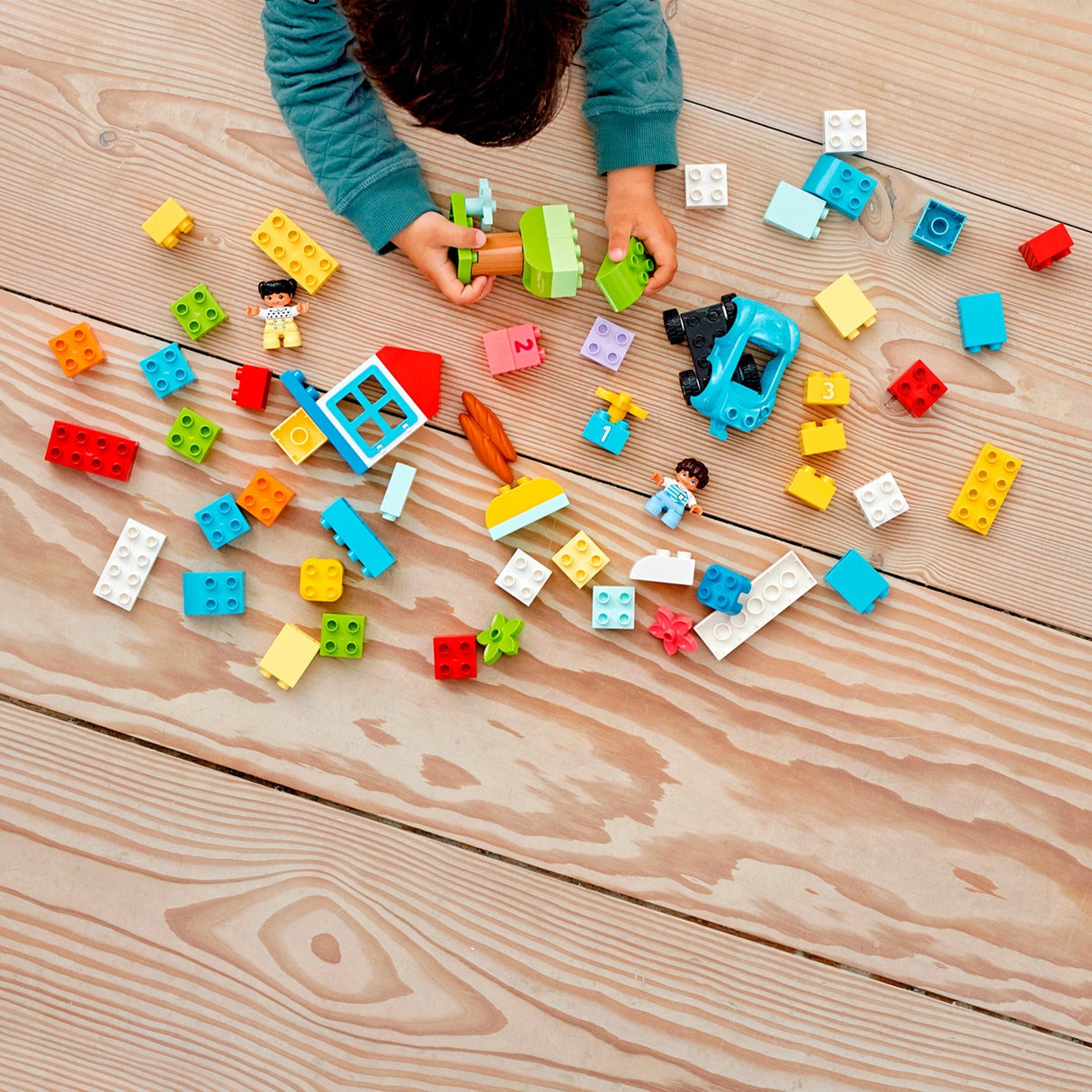Lego duplo opbergdoos educatief speelgoed voor kinderen - 10913