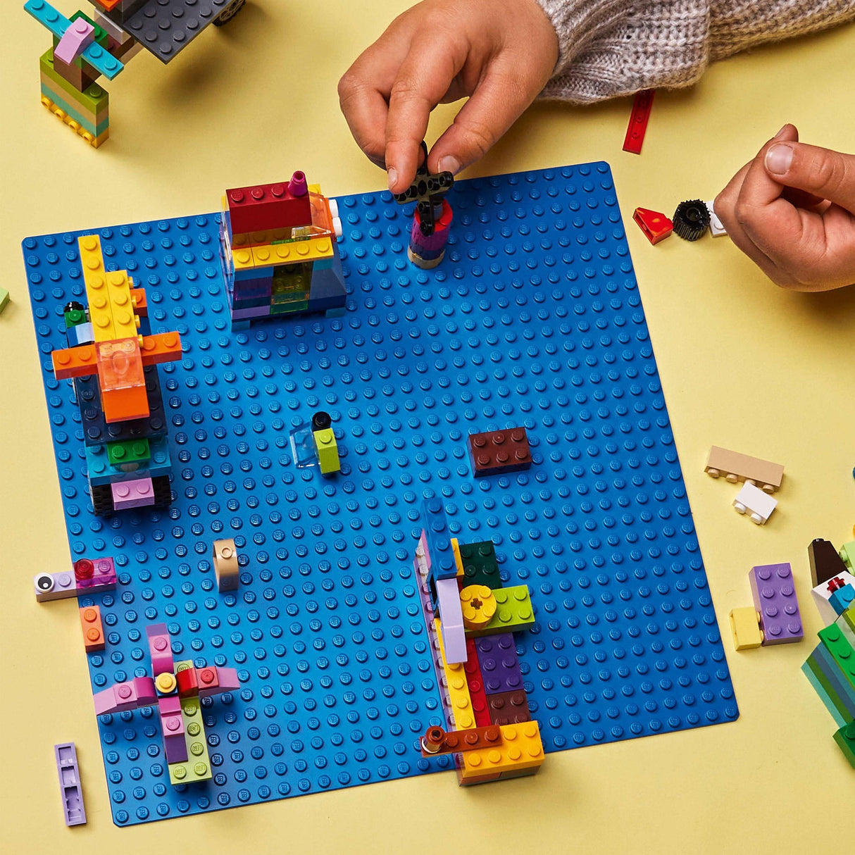 Lego classic blauwe bouwplaat - 11025