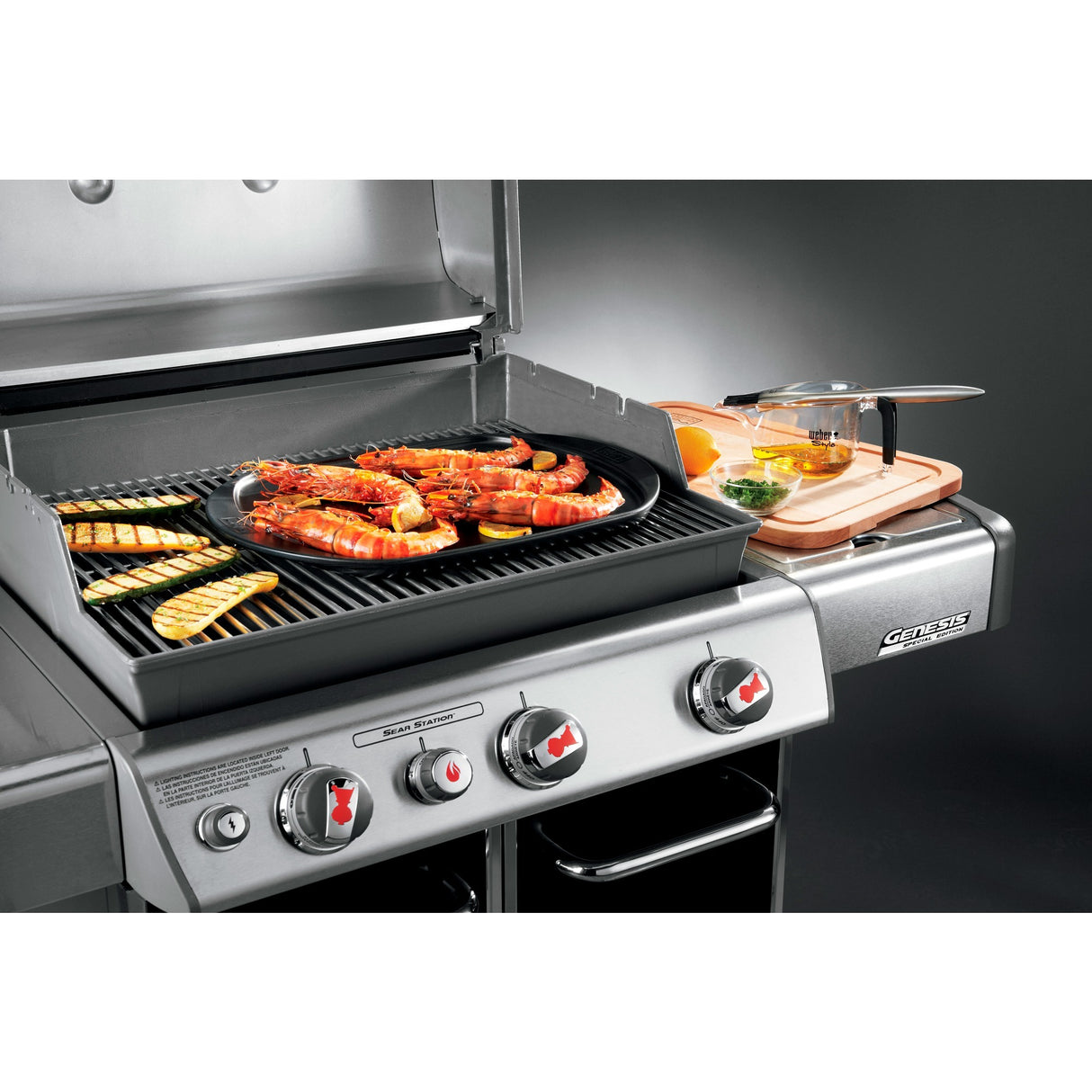 Weber bakplaat grillplaat (49 x 35 cm)