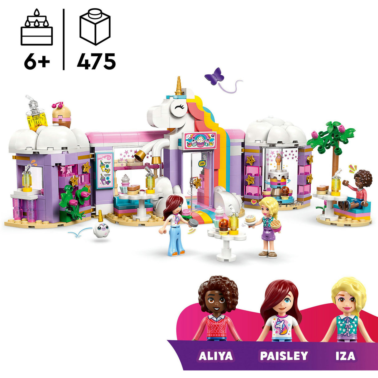 Lego friends 42684 eenhoorn droomcafe