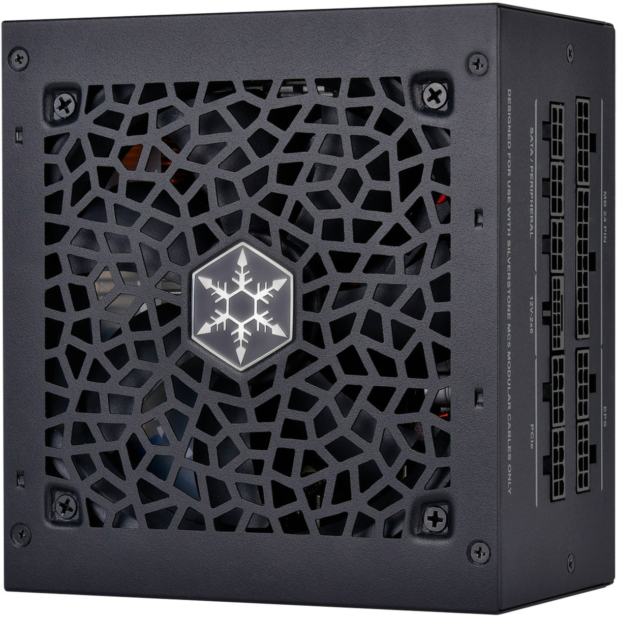 Silverstone da750r gold modulaire 750 watt voeding (zwart, 4x pcie)