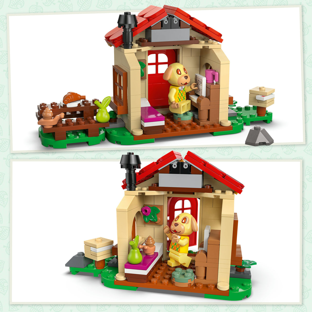 Lego ® animal crossing™ goldies knusse huisje bouwset - 77058