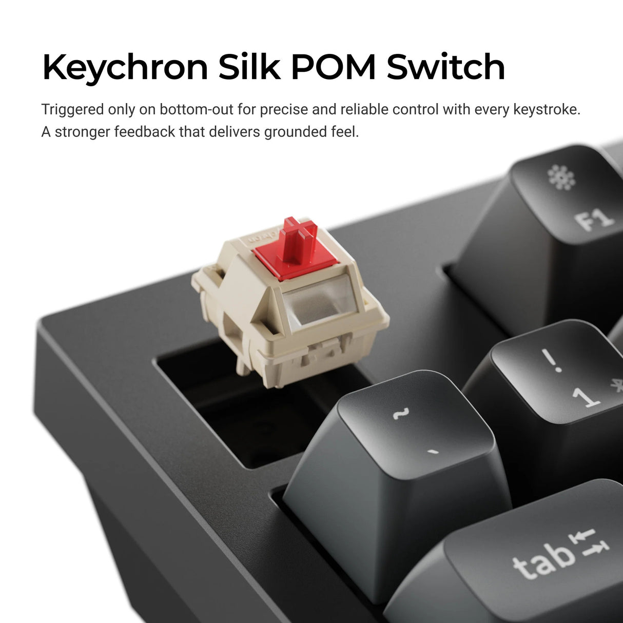 Keychron q5 ultra-m3 8k wireless custom mechanical keyboard (zwart, us lay-out (qwerty), silk pom brown, 96%, rgb, hot swap, 8k, 2.4 ghz | bluetooth 5.2 | usb-c)