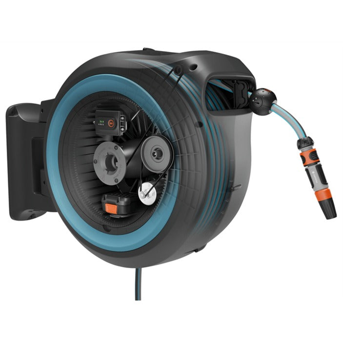Gardena wandslangenbox powerroll xl set - 35 m