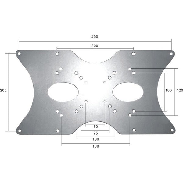 Neomounts fpma-vesa400 adapter (zilver, tot 35 kg, retail)