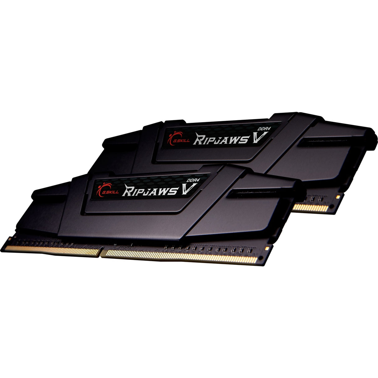 G.skill 16 gb ddr4-3600 (2x 8 gb) kit werkgeheugen (zwart, f4-3600c18d-16gvk, ripjaws v, xmp)