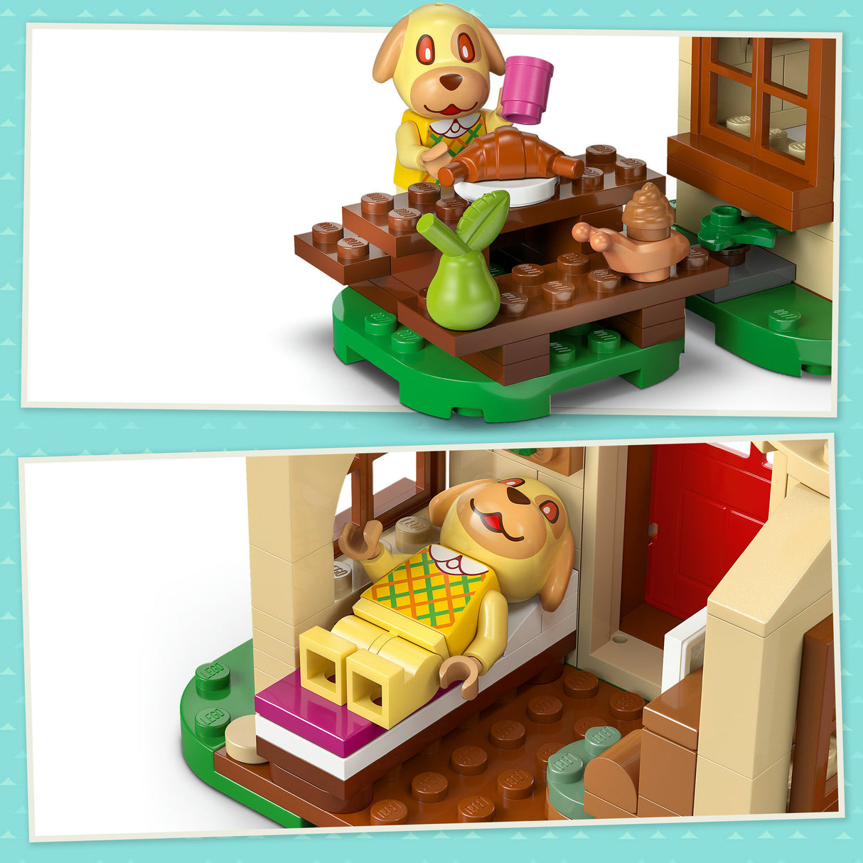 Lego ® animal crossing™ goldies knusse huisje bouwset - 77058