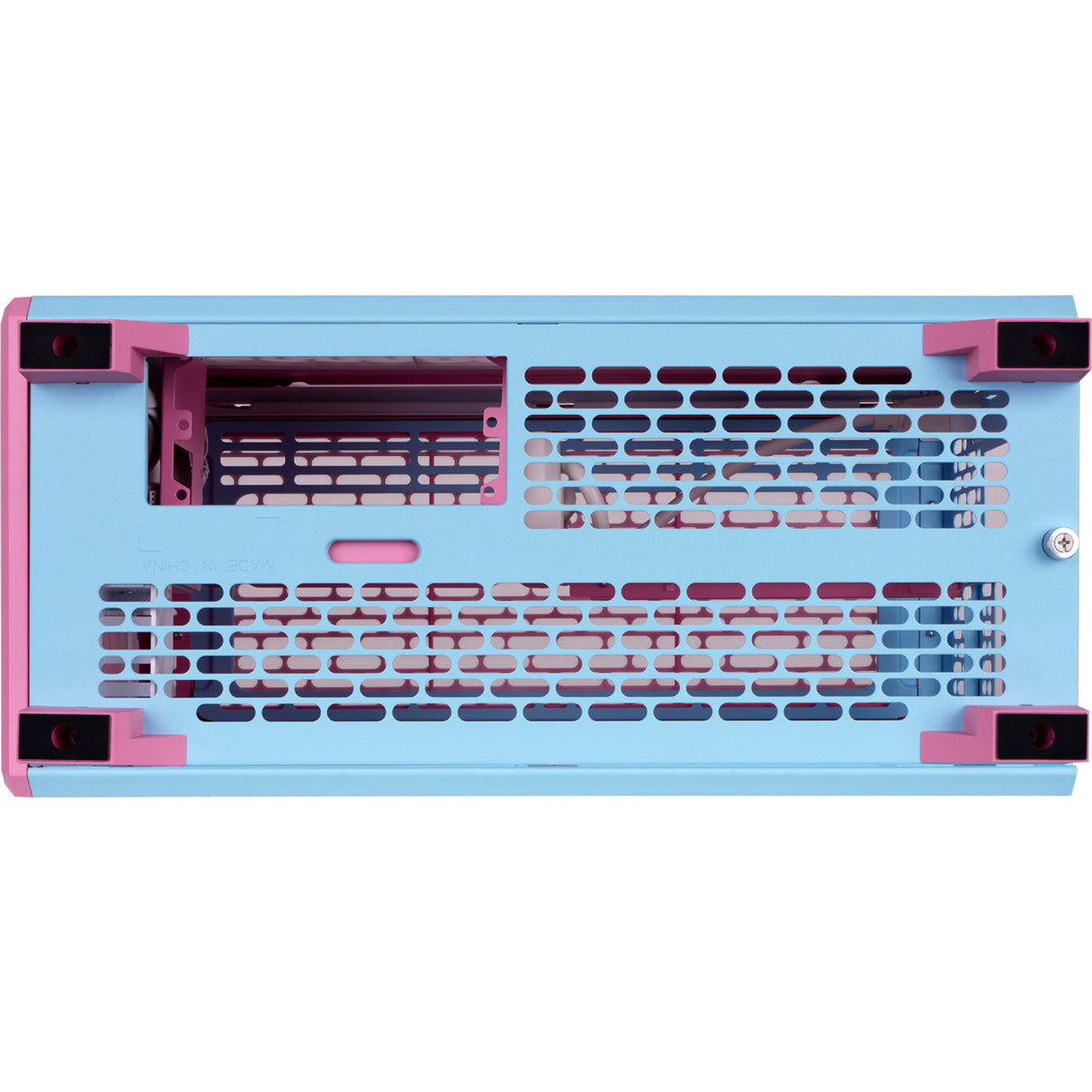 Thermaltake tr100 bubble pink mini tower behuizing (pink | 2x usb-a | 1x usb-c)