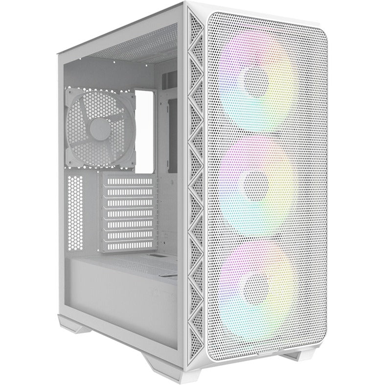 Montech air 903 max midi tower behuizing (wit | 2x usb-a | 1x usb-c | window)