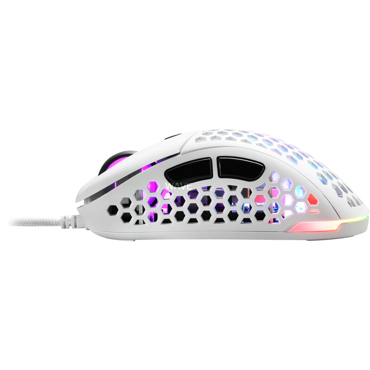 Sharkoon light² 200 gaming muis (wit, 50 - 16,000 dpi, rgb leds)