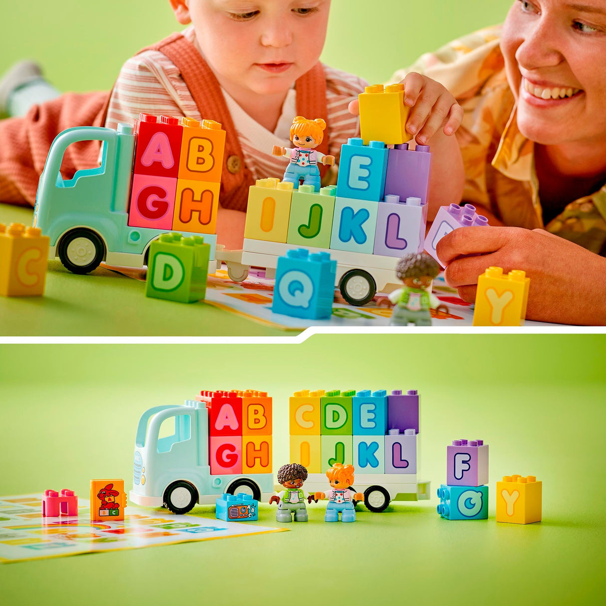 Lego duplo 10421 alfabetvrachtwagen