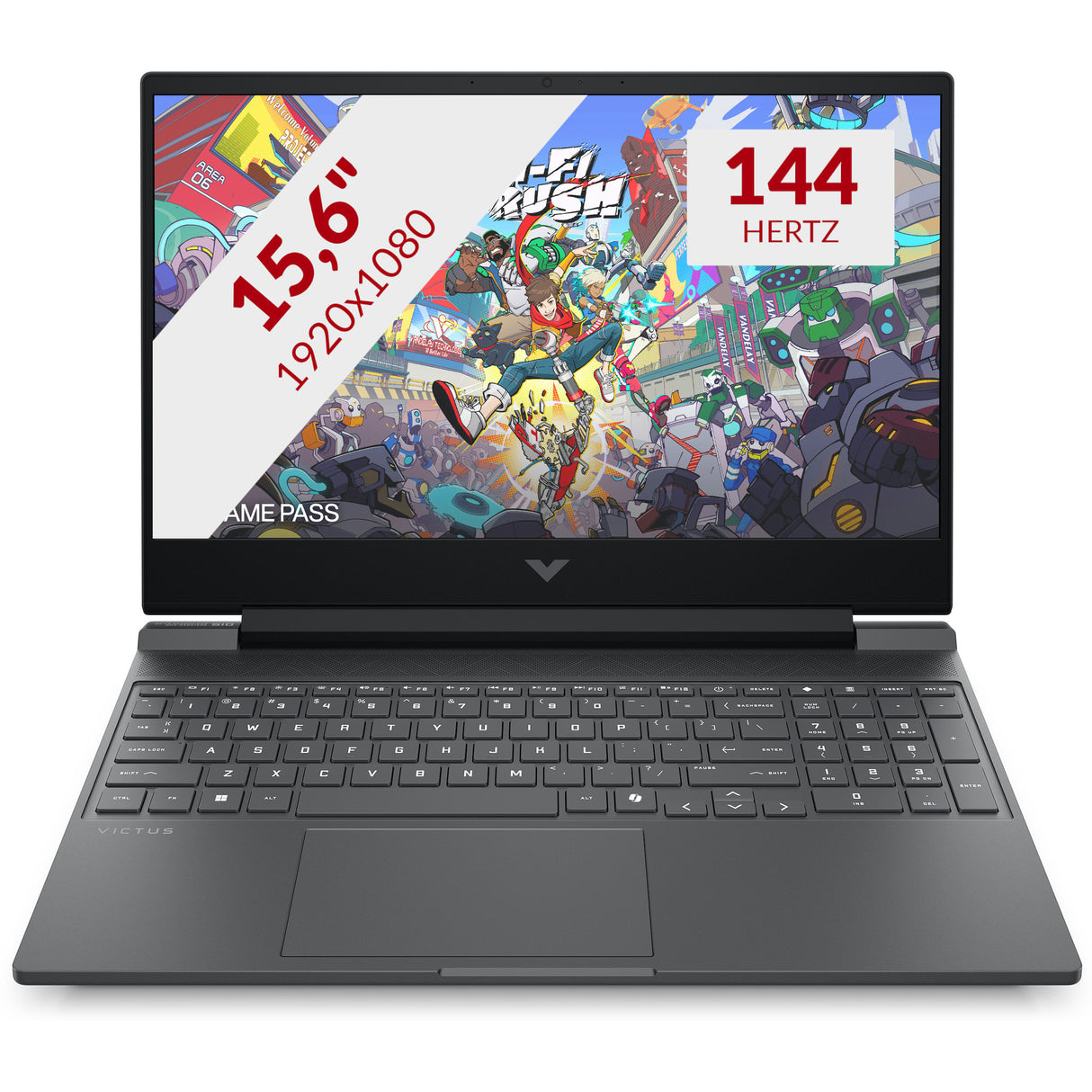Victus by hp 15-fb3070nd (ch4m6ea) 15.6 gaming laptop (zwart | ryzen 7 260 | rtx 5050 | 16 gb | 1 tb ssd)