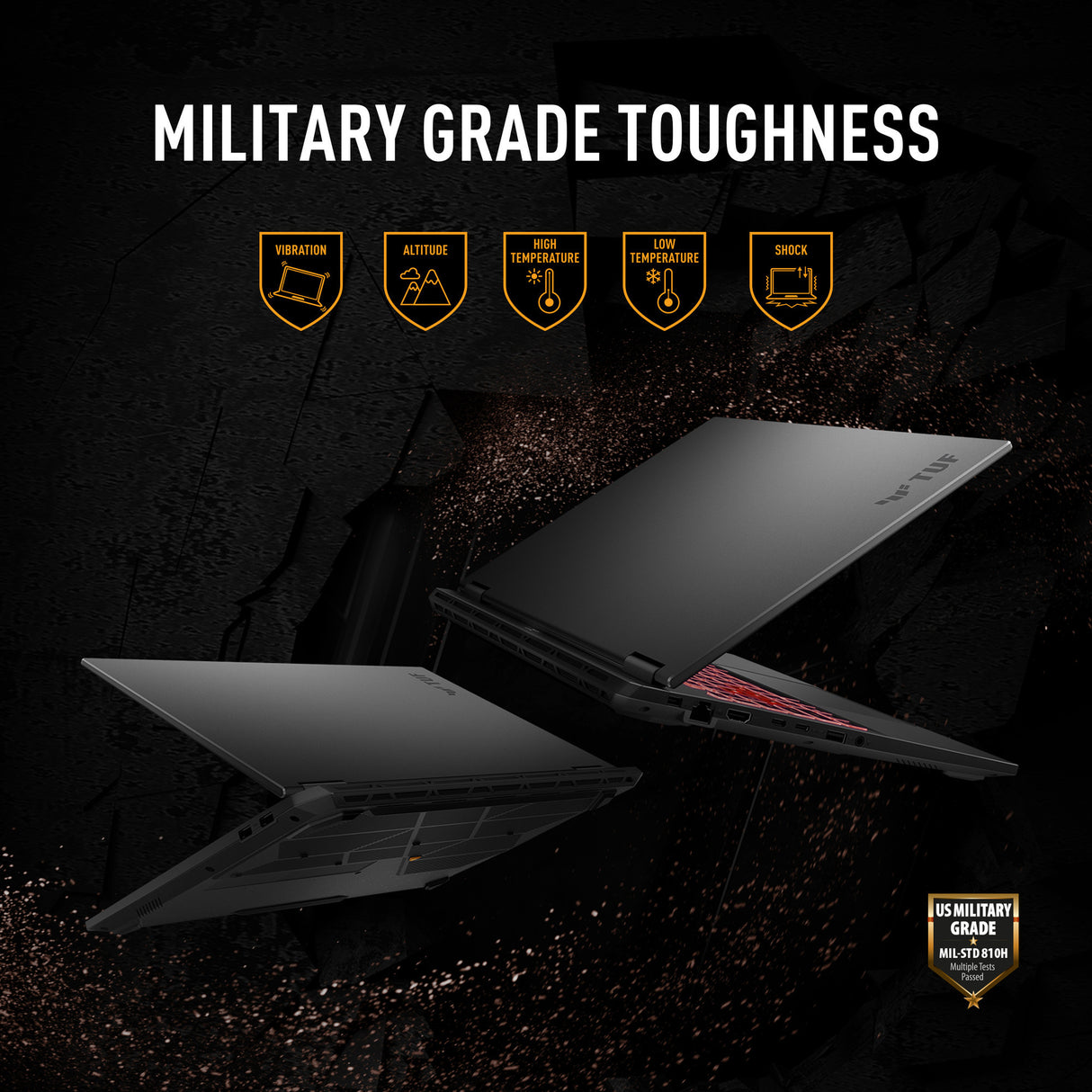 Asus tuf gaming a16 fa608um-rv253w 16 gaming laptop (grijs | ryzen 7 260 | rtx 5060 | 16 gb | 1 tb ssd)