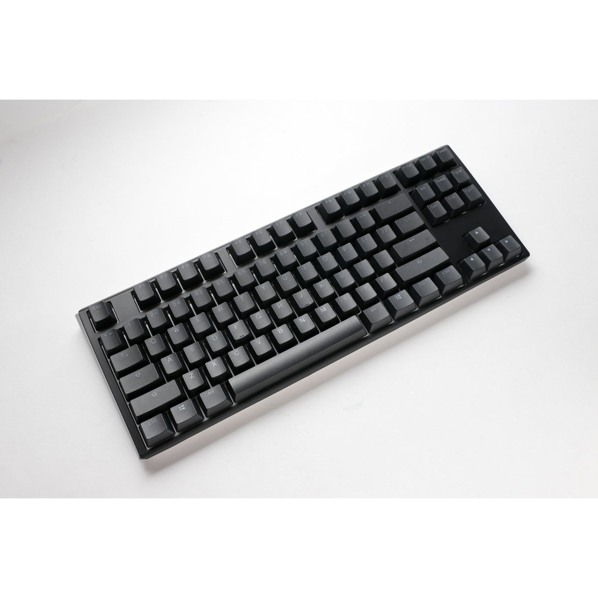 Ducky one 3 classic tkl rgb mechanisch toetsenbord (zwart, us lay-out (qwerty), cherry mx speed silver, 80% (tkl), rgb leds, double-shot pbt, hot-swappable, quack mechanics)