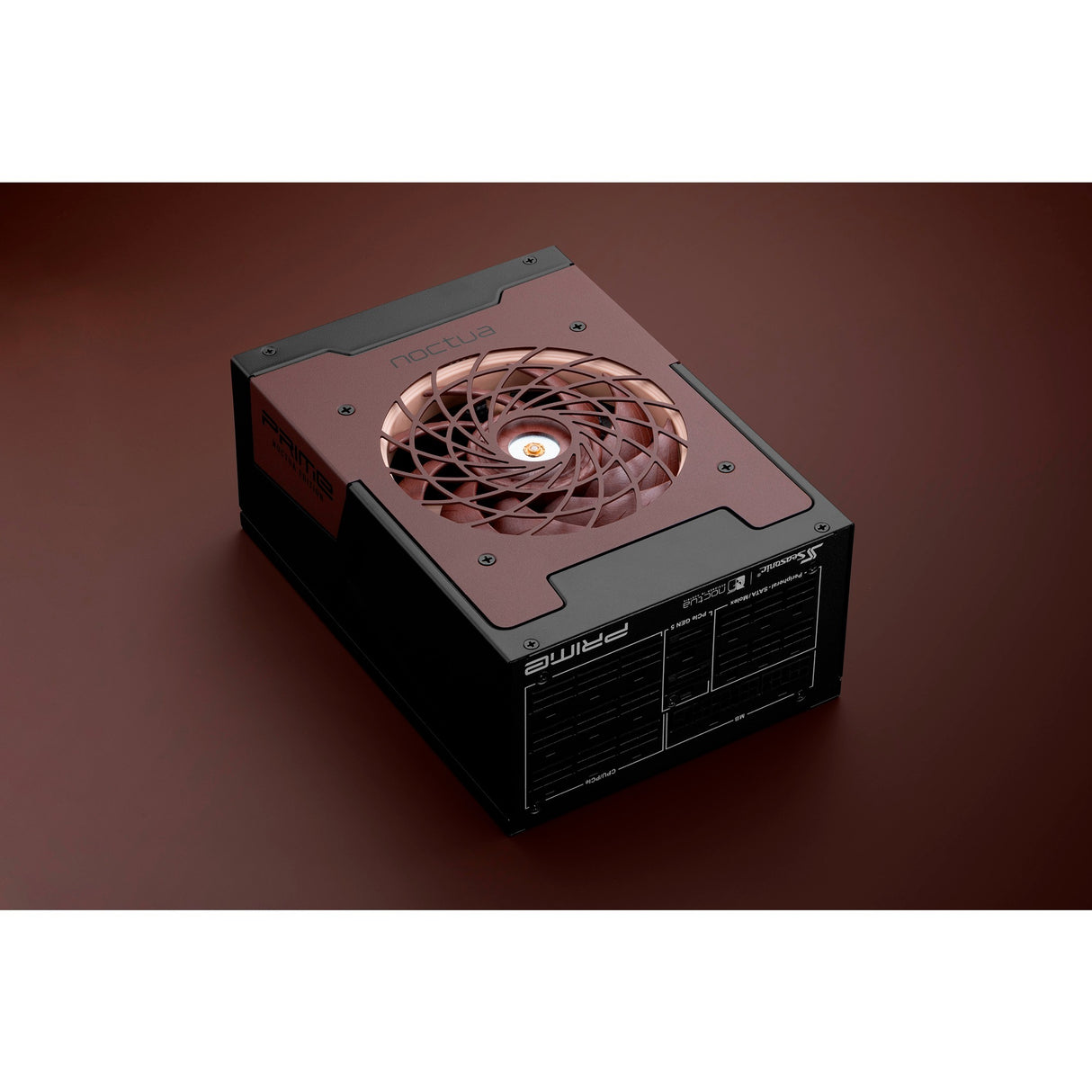 Seasonic prime tx-1600 noctua edition modulaire 1600 watt voeding (zwart, 2x 12vhpwr, 6x pcie)