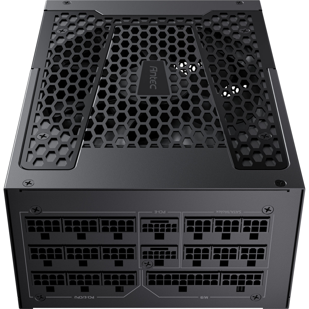 Antec signature 2200 platinum atx3.1 modulaire 2200 watt voeding (zwart, 2x 12v-2x6, 6x pcie)