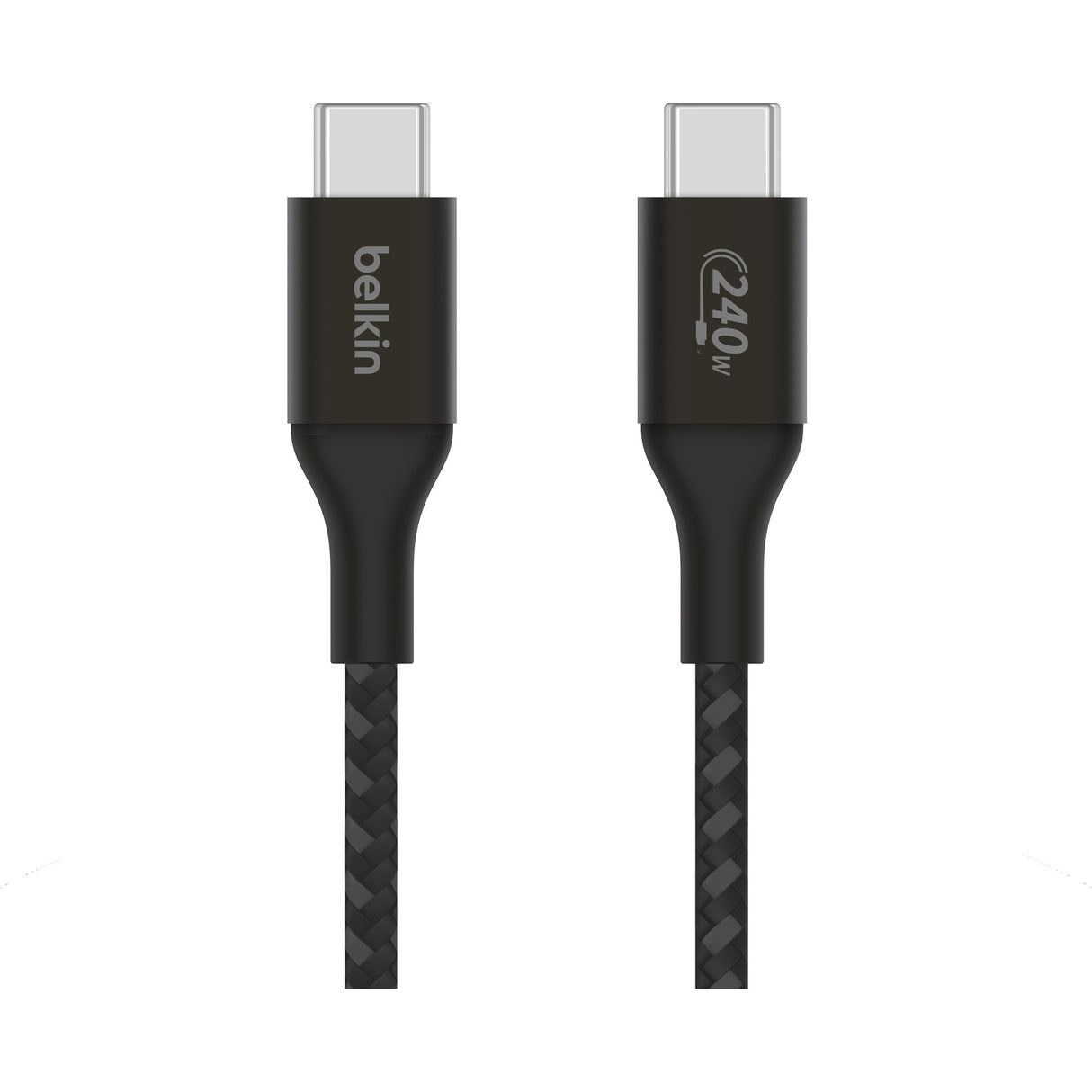 Belkin boostcharge usb-c > usb-c kabel (zwart, 1 meter, 240 w)