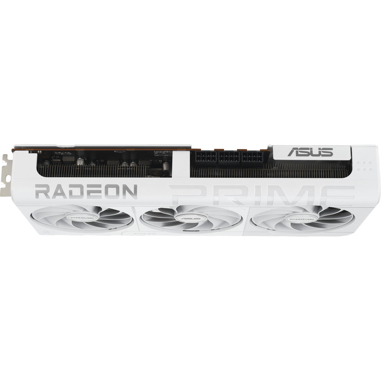 Asus prime radeon rx 9070 xt oc white grafische kaart (wit, 3x displayport, 1x hdmi 2.1, rdna4)