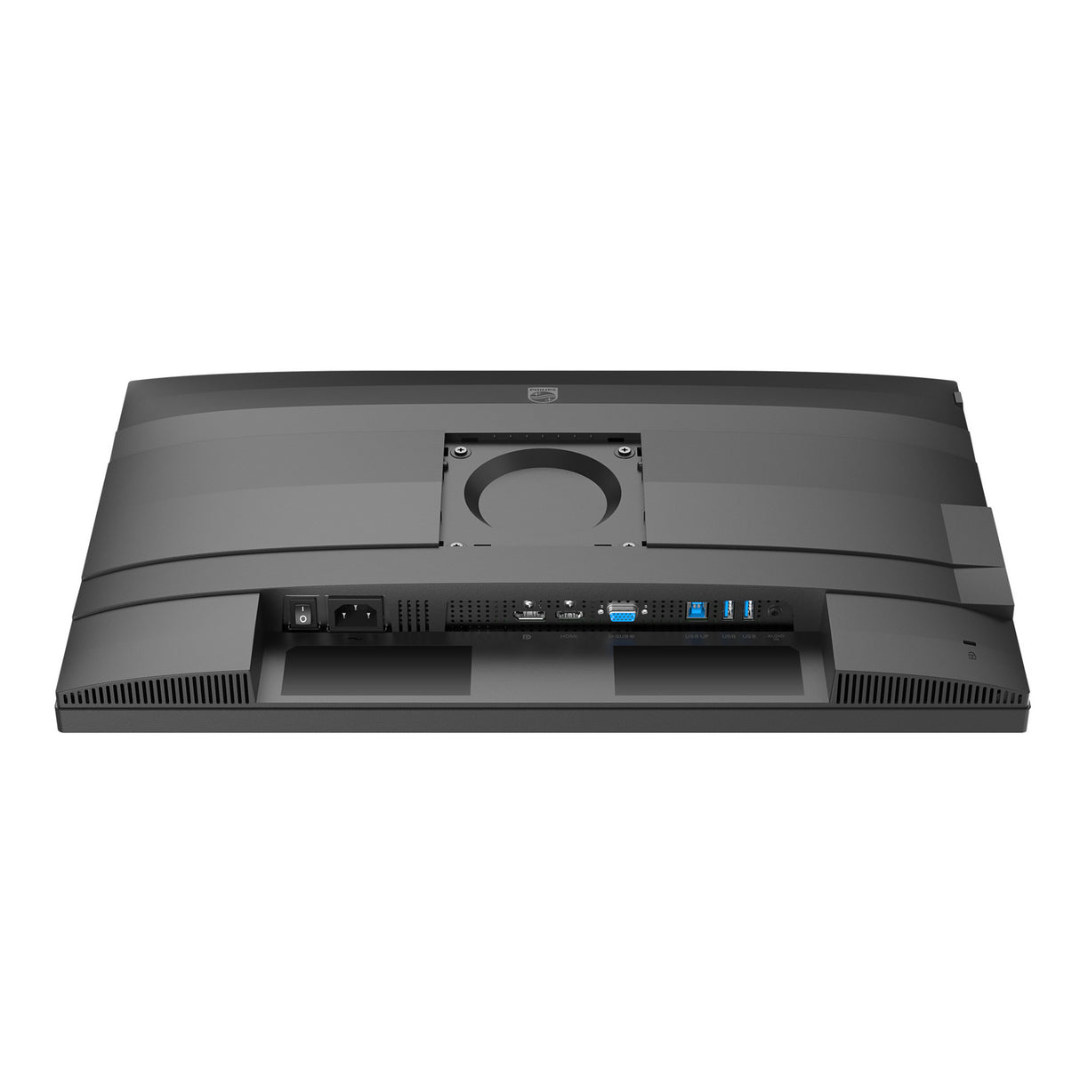 Philips 24b2g5200 23.8 monitor (zilver zwart, vga, hdmi, displayport, usb, audio, 100 hz)