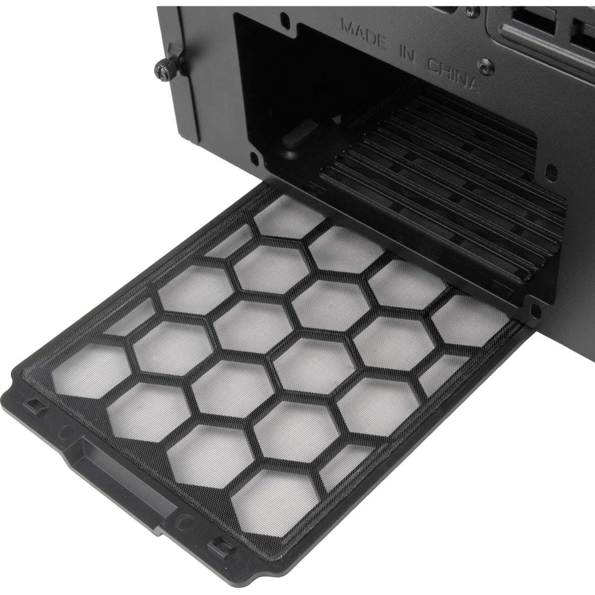 Silverstone seta q1 midi tower behuizing (zwart | 2x usb-a | 1x usb-c)