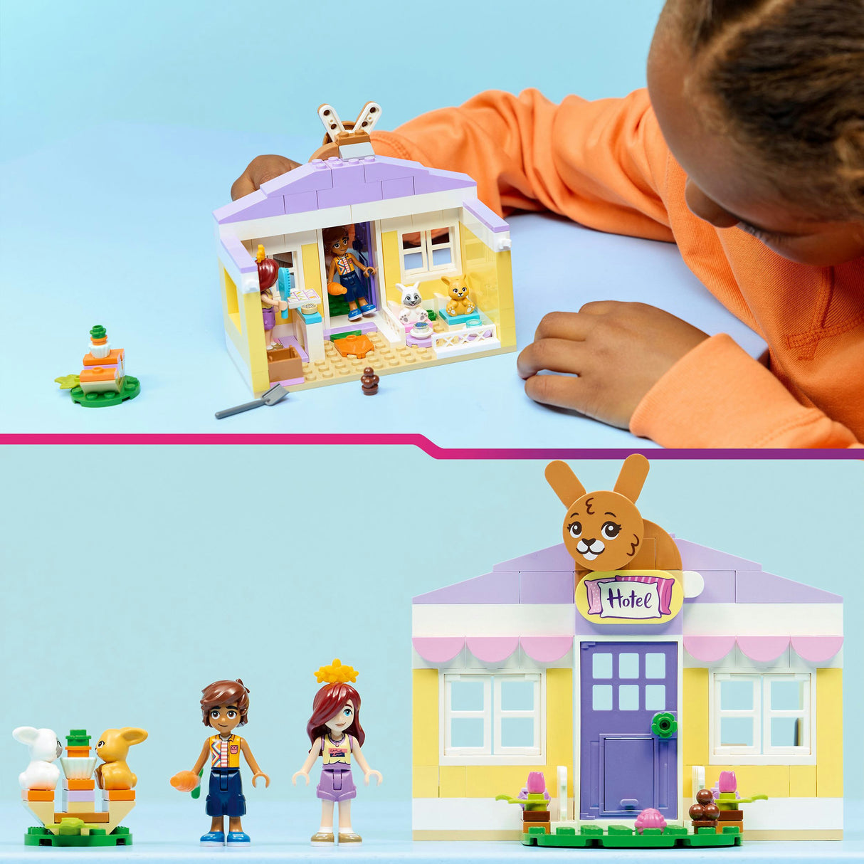 Lego friends 42679 heartlake city konijnenhotel