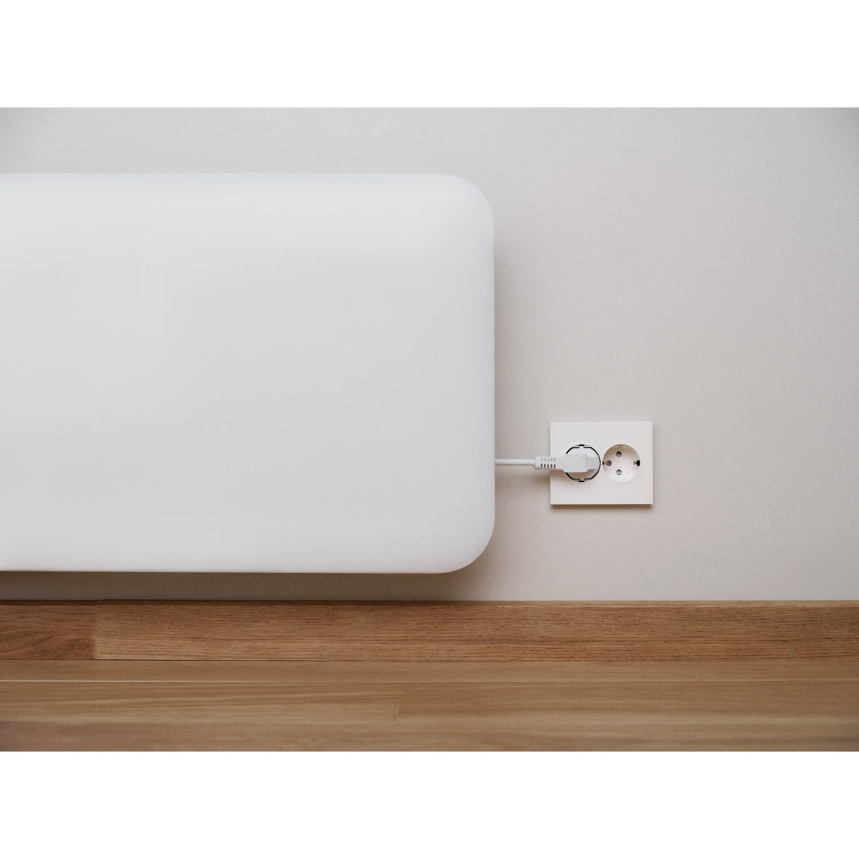 Mill steel wifi paneelverwarming pa700wifi4, 700 watt convector (wit, wifi 2,4 ghz (wifi 6), bluetooth 5.2, zigbee 3.0 + app)