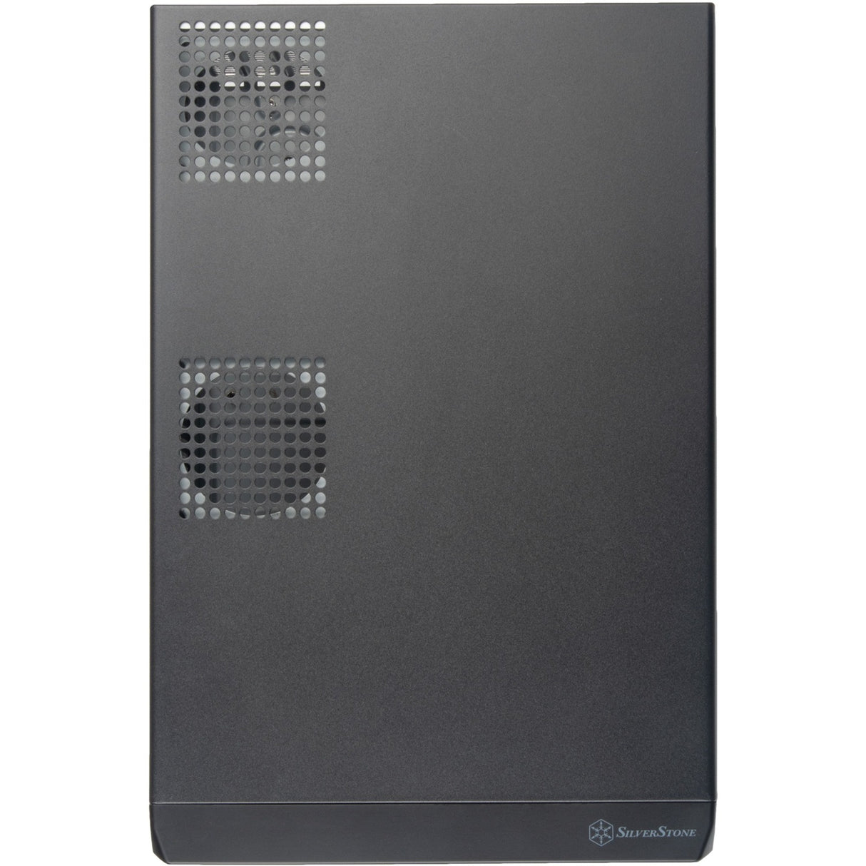 Silverstone sst-cs351 mini tower behuizing (zwart | 2x usb-a | 1x usb-c)