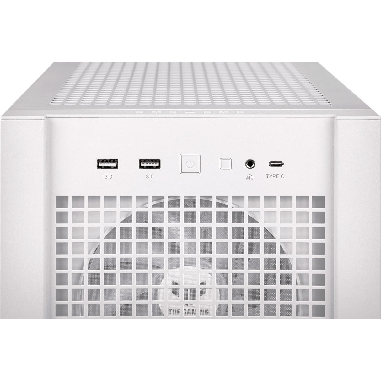 Asus tuf gaming gt302 argb midi tower behuizing (wit | 2x usb-a | 1x usb-c | rgb | tempered glass)