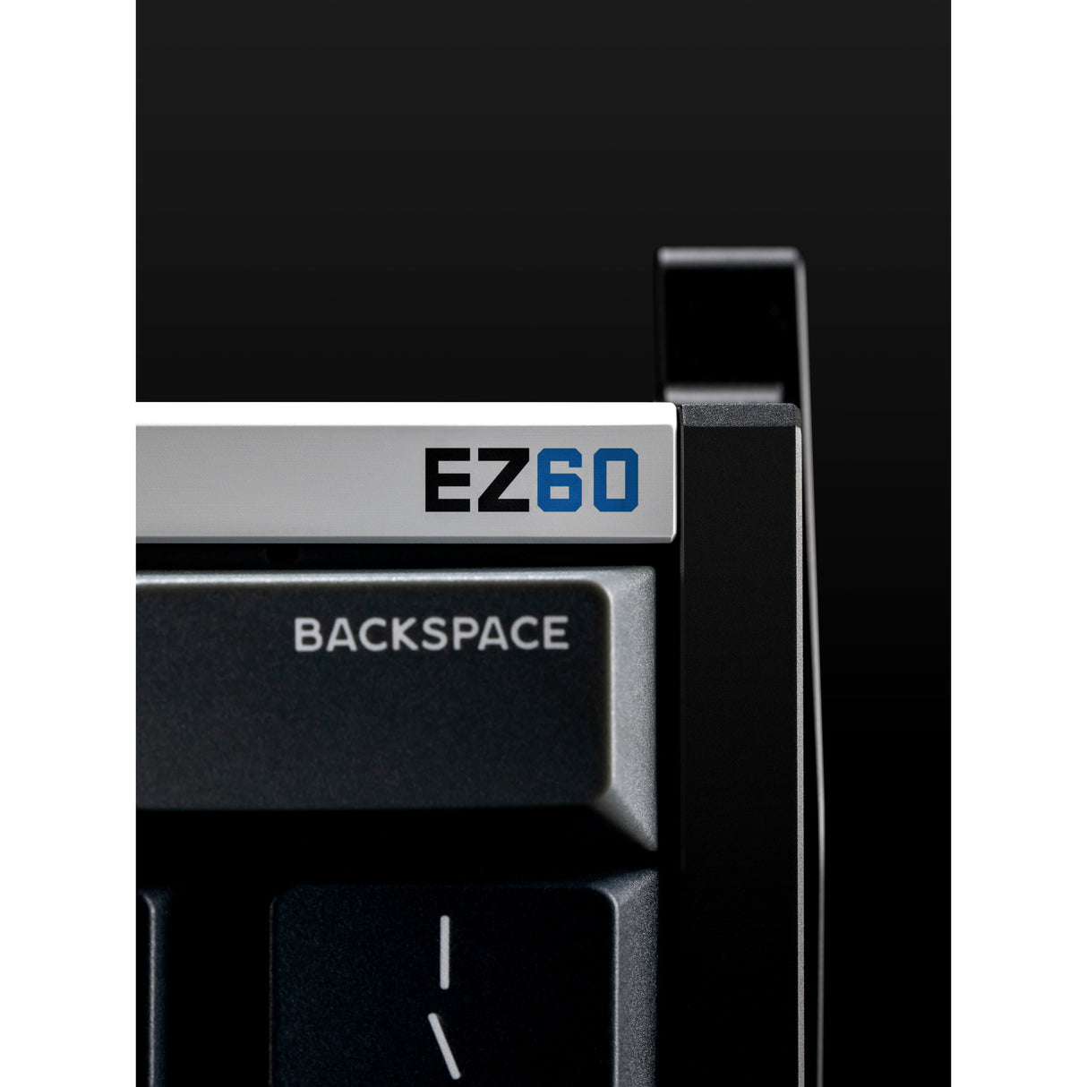 Iqunix ez60 magnetic switch gaming he keyboard (zwart, us lay-out (qwerty), gateron magnetic jade gaming, 60%, rgb, double shot pbt keycaps)