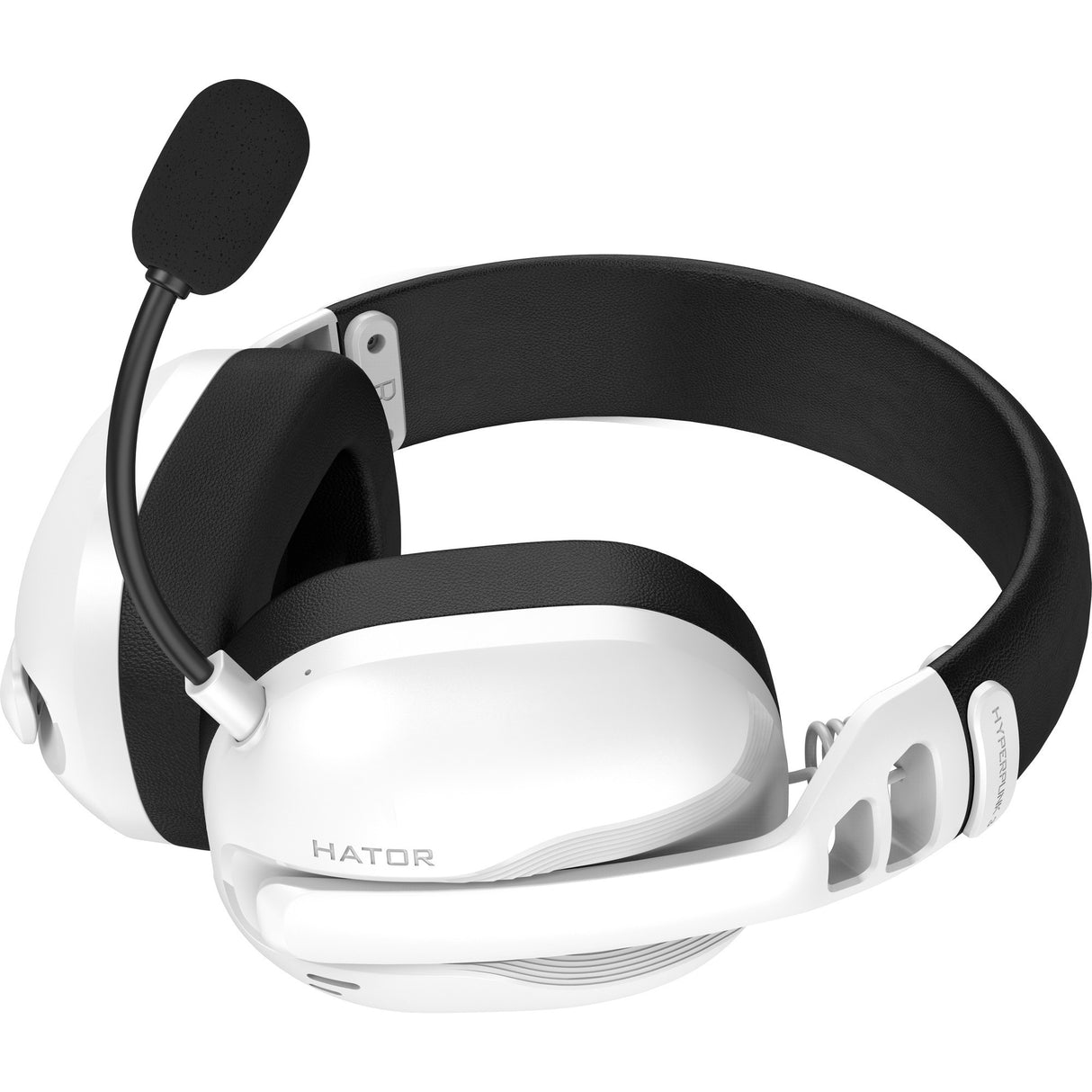 Hator hyperpunk 3 wireless over-ear gaming headset (wit, 2.4ghz bluetooth 5.4 usb-c)