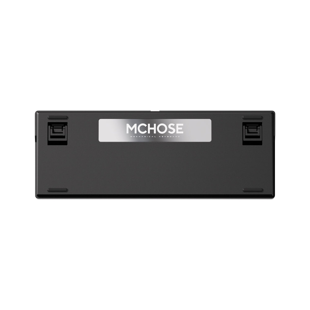 Mchose g98 pro black pink flame orange wireless tri-mode custom mechanical rgb gaming toetsenbord (zwart, us lay-out (qwerty), ttc flame orange, rgb, hot swap, side engraved pbt, draadloos | bluetooth | usb-c)