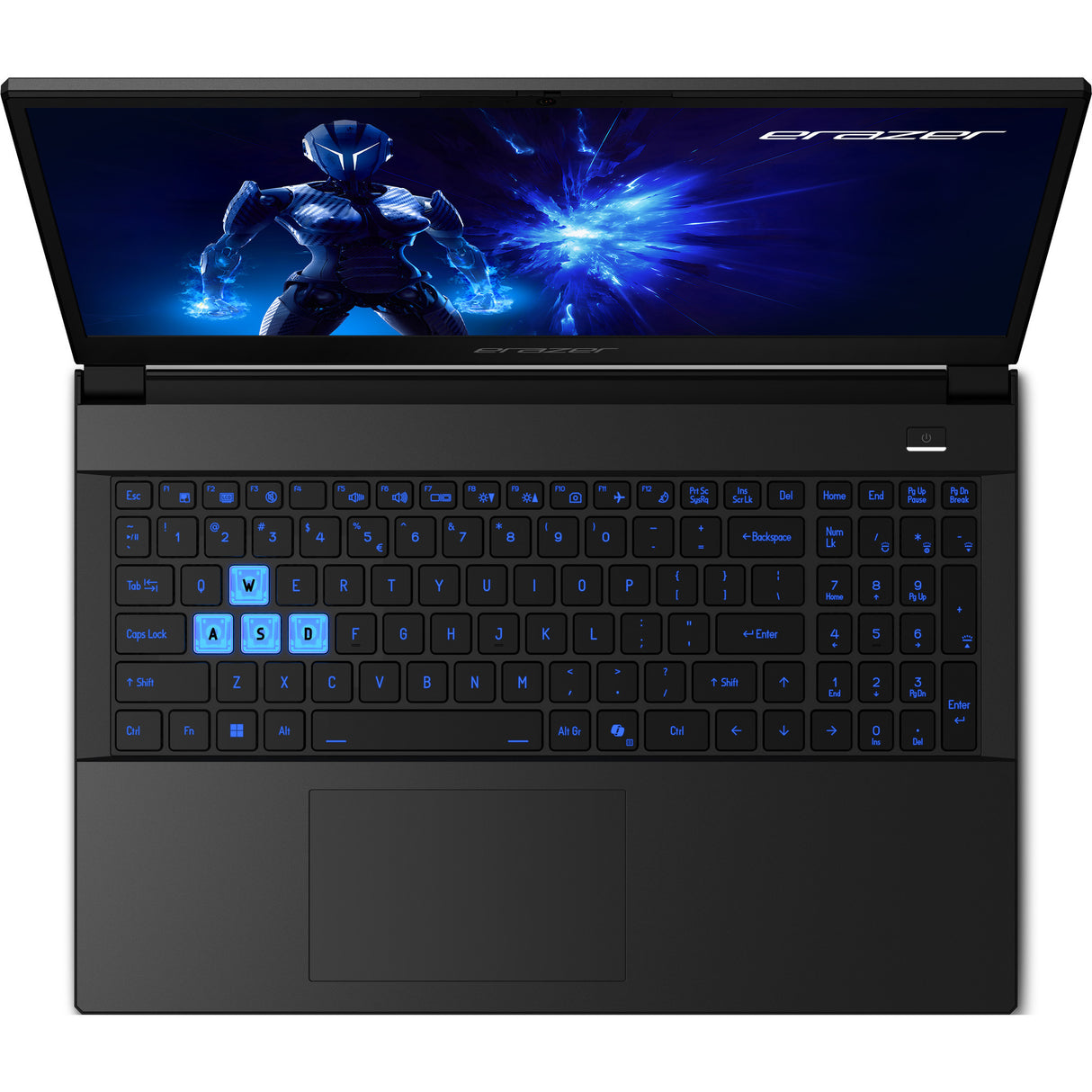 Erazer deputy 15 p1 md62762 15.6 gaming laptop (zwart | core i7-13620h | rtx 5060 | 16 gb | 1 tb ssd)