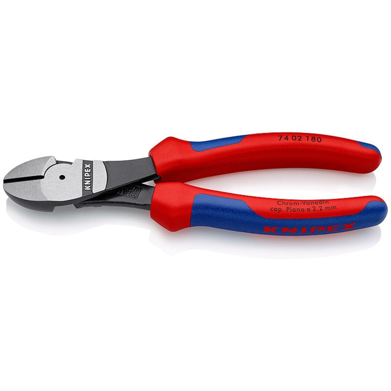 Knipex 74 02 180 kracht-zijsnijtang gepolijst comfort 180mm